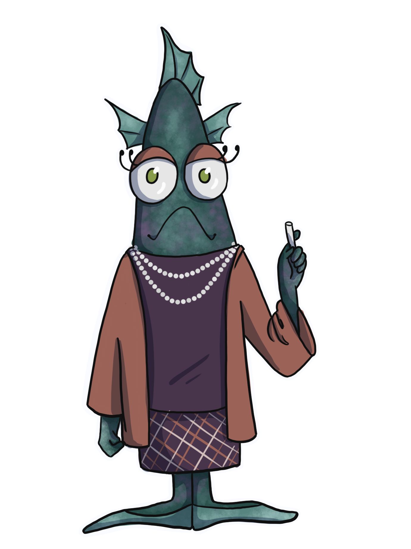 Example monster teacher, with or without a treat