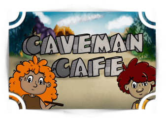 Caveman Cafe' division Games Fun4TheBrain Thumbnail