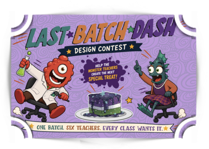 Monster Teacher Contest division Games Fun4TheBrain Thumbnail