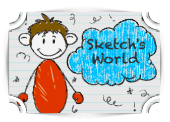 Sketchs World  addition Games Fun4TheBrain Thumbnail